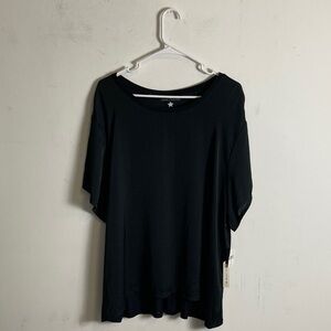 Vanilla Star Black Short Sleeve Tee